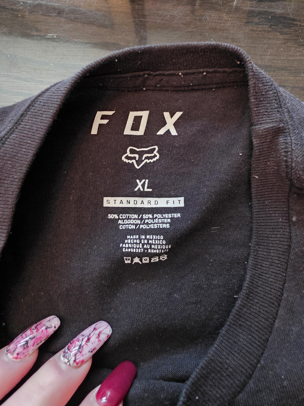 Fox Black Short Sleeve Tee with Yellow Logo - Speeddivision Moto-X - Picture 3 of 3